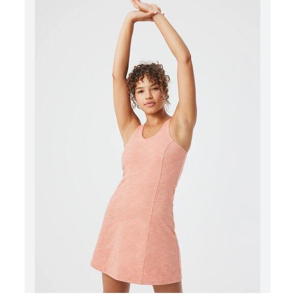 Outdoor Voices Women's Size XL Circle Back Mini Tank Dress Terracotta Orange NWT - Picture 1 of 8